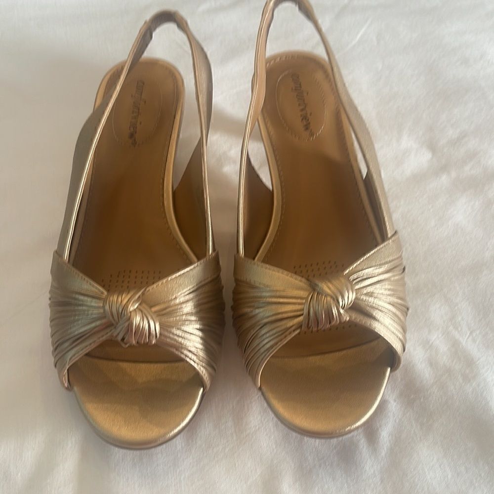 Comfort View Kaitlyn Sling Back Women’s Shoes New